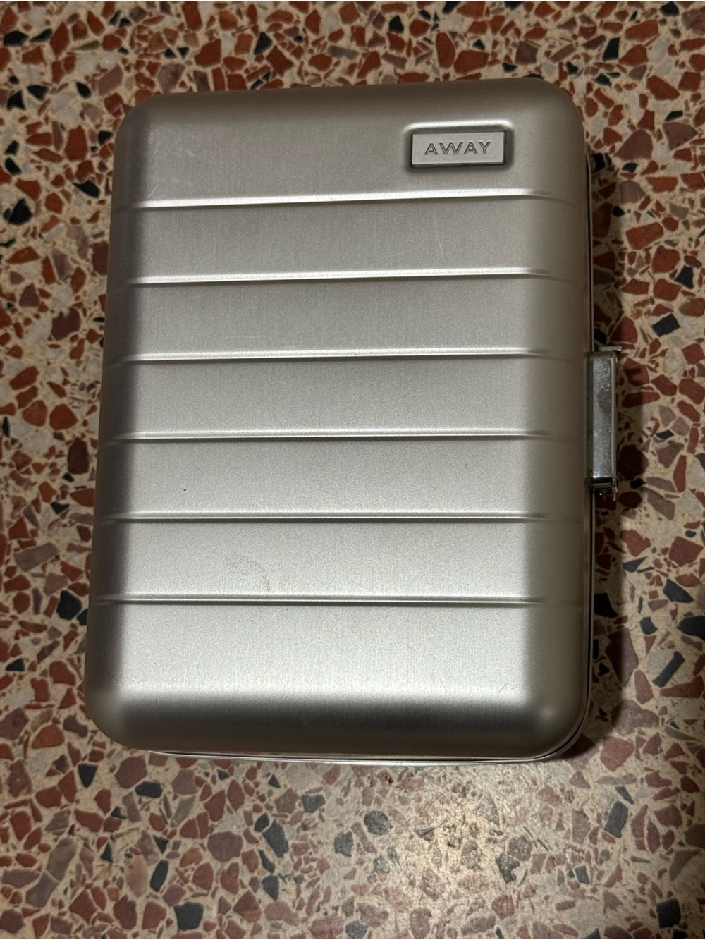 Away Aluminum Mini Hardcase Toiletry Case